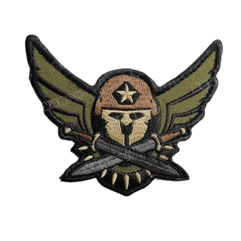 3D Вышивка патч голова Орла звезды армии США для поддержания боевого духа нашивки