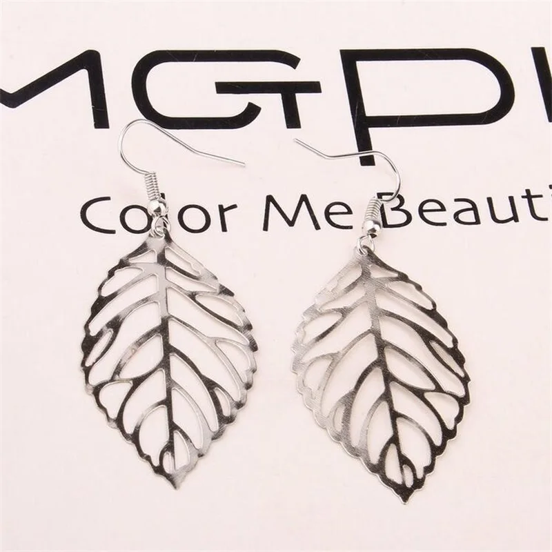 Серьги в виде листьев Kolczyki Pendientes Oorbellen Brincos для женщин Earing Earings Mujer Aretes De Dangle Fashion