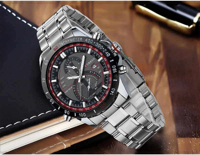 Горячая CURREN часы мужские люксовый бренд 8149 reloj relogio masculino военные кварцевые