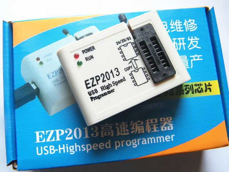Высокоскоростной USB программатор EZP2013 с интерфейсом SPI лучше чем EZP2010 поддержка