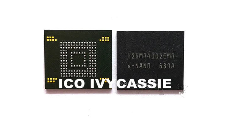 Чип H26M74002EMR eMMC 64 Гб ИС флэш памяти NAND 100% протестированный|Интегральные схемы| |