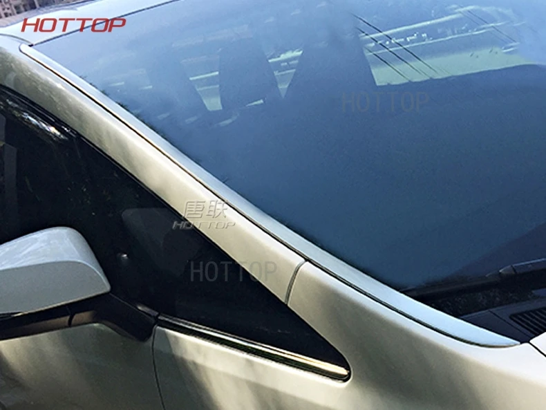 Переднее украшение лобового стекла для Toyota Alphard Vellfire Внешняя рамка