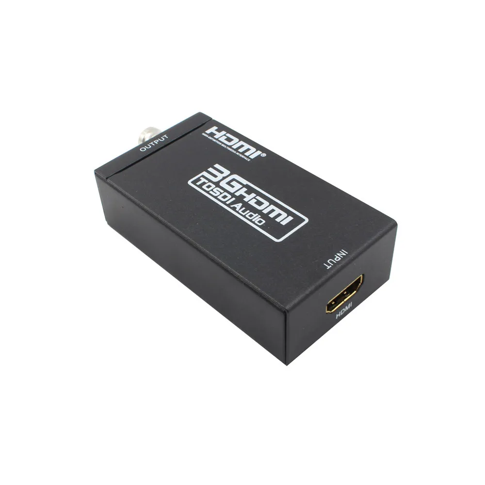 Мини 3g HDMI к SDI конвертер адаптер HD BNC SDI/HD SDI/3g 1080 P мультимедиа видео портативный