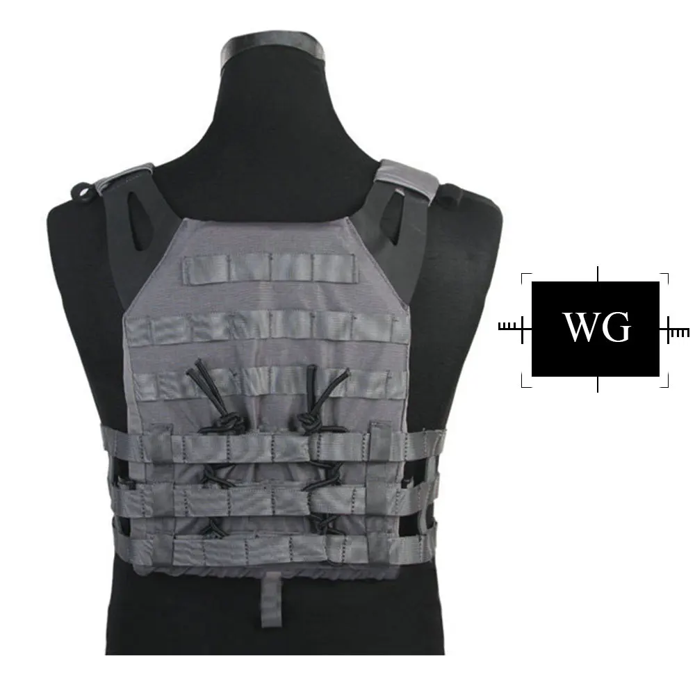 Emersongear Тактический Жилет Molle СКП жилет airosft Пейнтбол Молл жилет с груди защитная пластина Перевозчик Мультикам EM7344