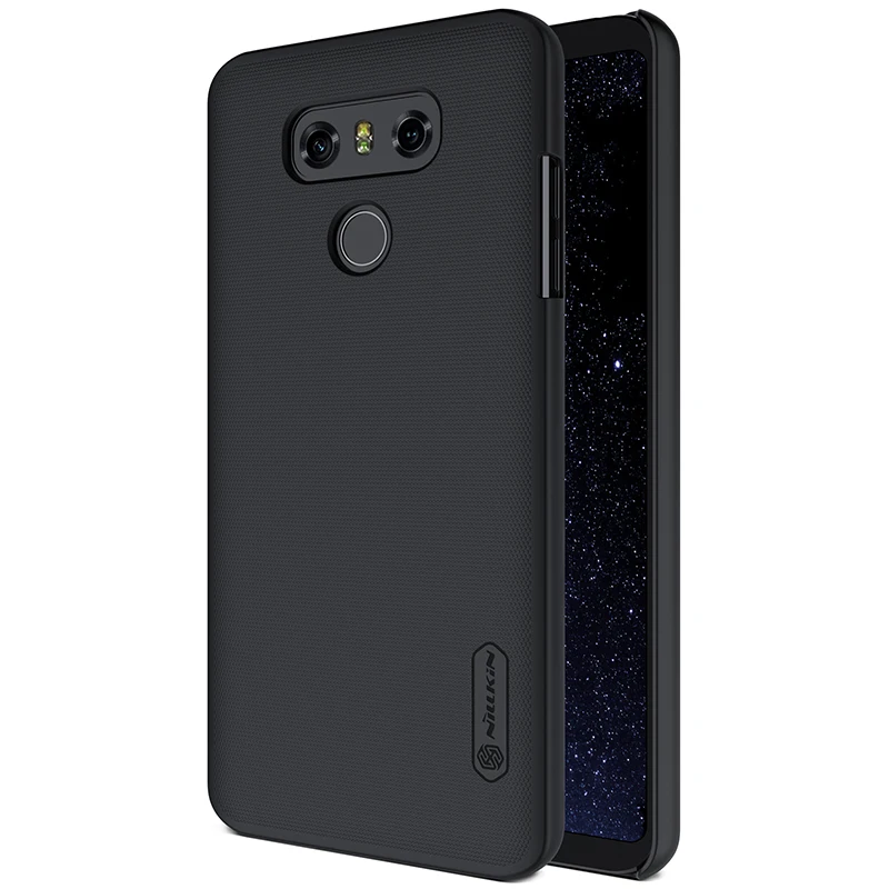 Ультратонкий чехол NILLKIN для LG G6 Матовый Жесткий с защитой экрана