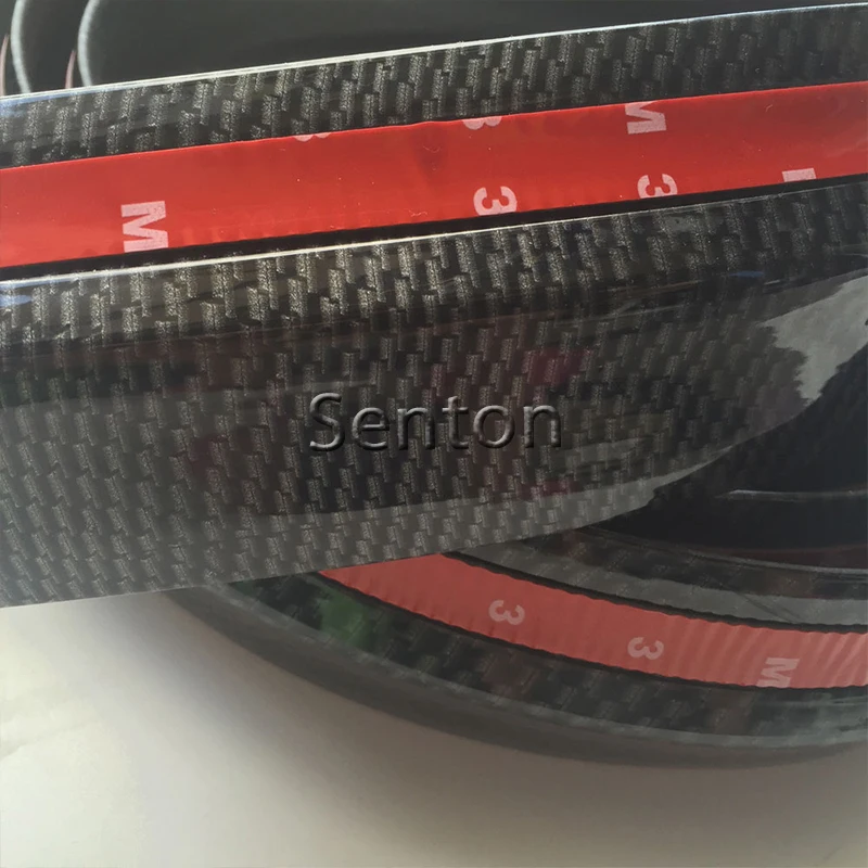 Автомобильная Передняя Губка из углеродного волокна 2 5 м для Jeep Renegade Wrangler JK Grand