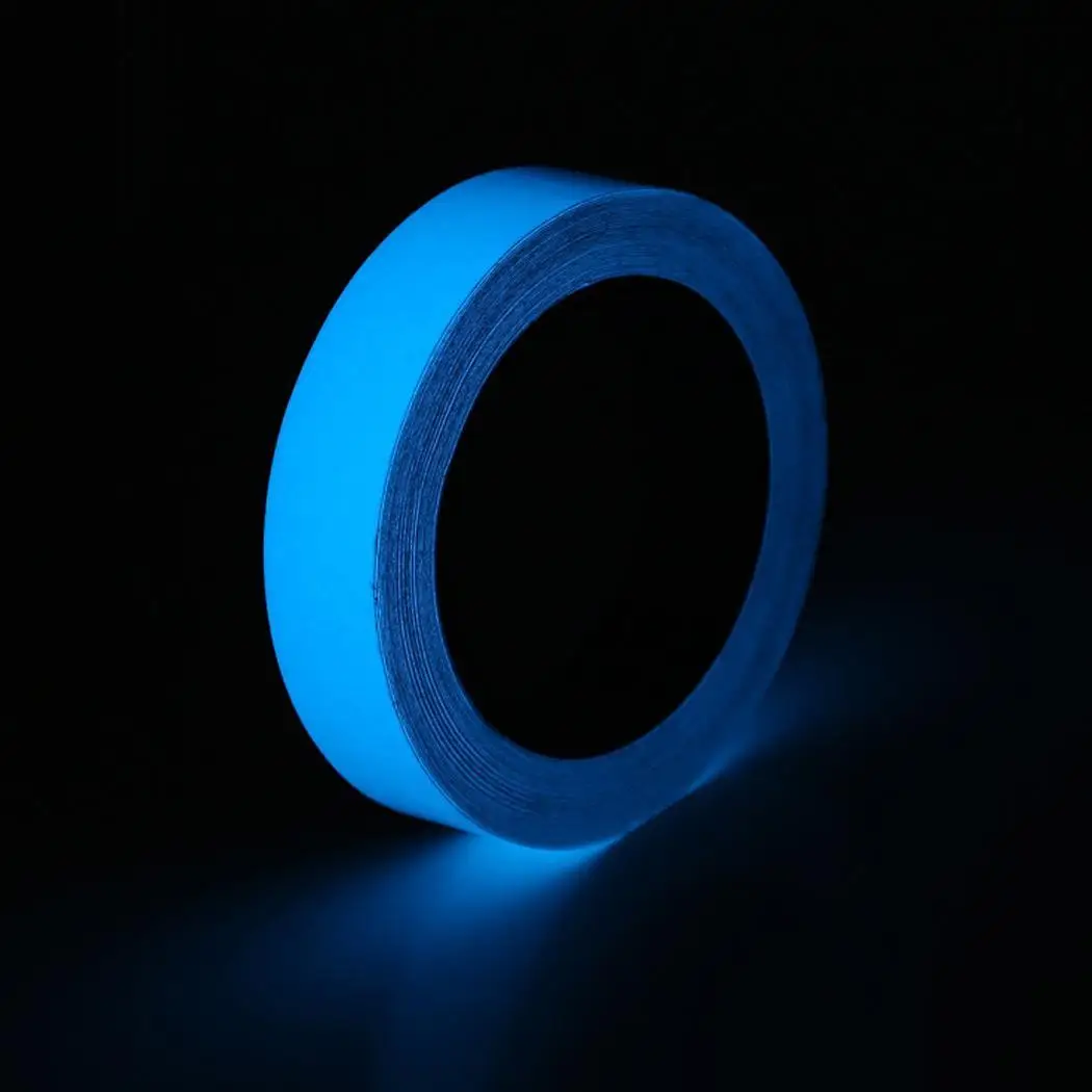 Самоклеящаяся светящаяся лента Ночное видение свечение Предупреждение
