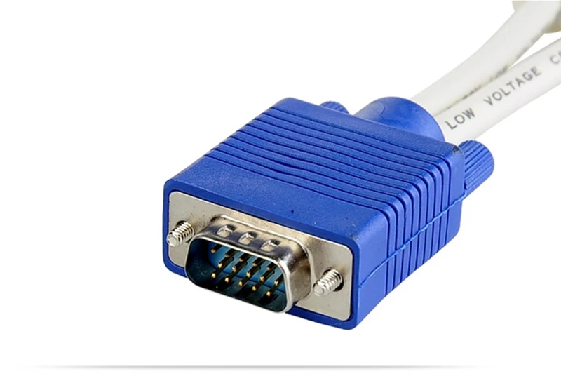 RGB VGA SVGA Male к 2 two HDB15 Female разветвитель адаптер Удлинительный кабель w/ core