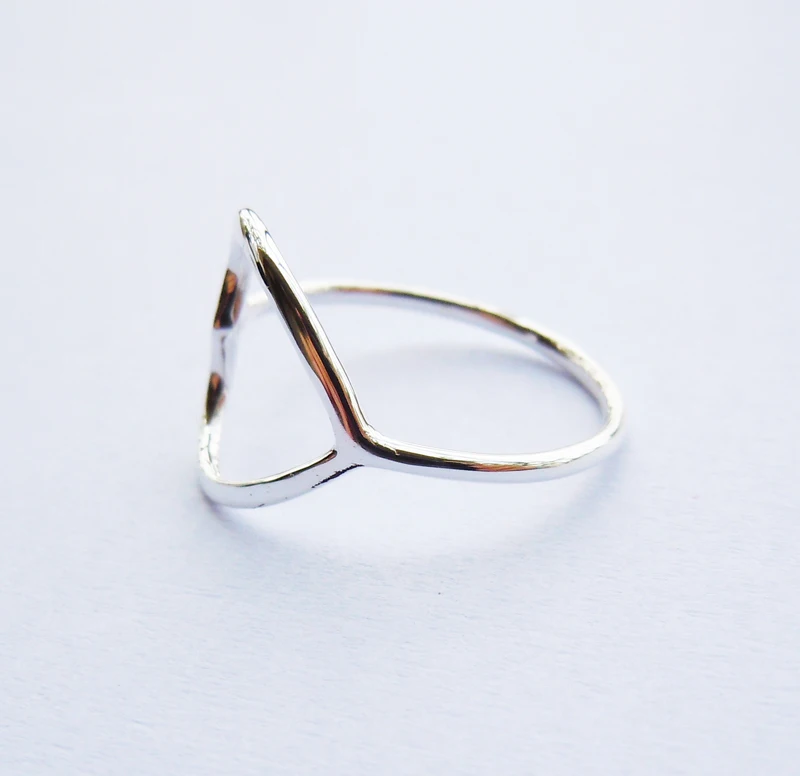 Кольцо в форме сердца из серебра 925 пробы|solid sterling silver|ring ring925 silver rings |