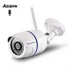 AZISHN 1080P 2.0MP Wi-Fi IP Камера аудио 24IR наблюдения frp экструзионный HD Беспроводной CCTV Камера с разъемом для карт SD XM530AI iCSee