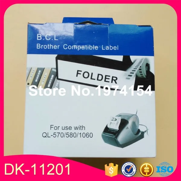 80+2 Rolls Compatible DK-11201 Label 29mm*90mm for Brother Printer All Come With Plastic Holder 400Pcs/Roll | Компьютеры и офис