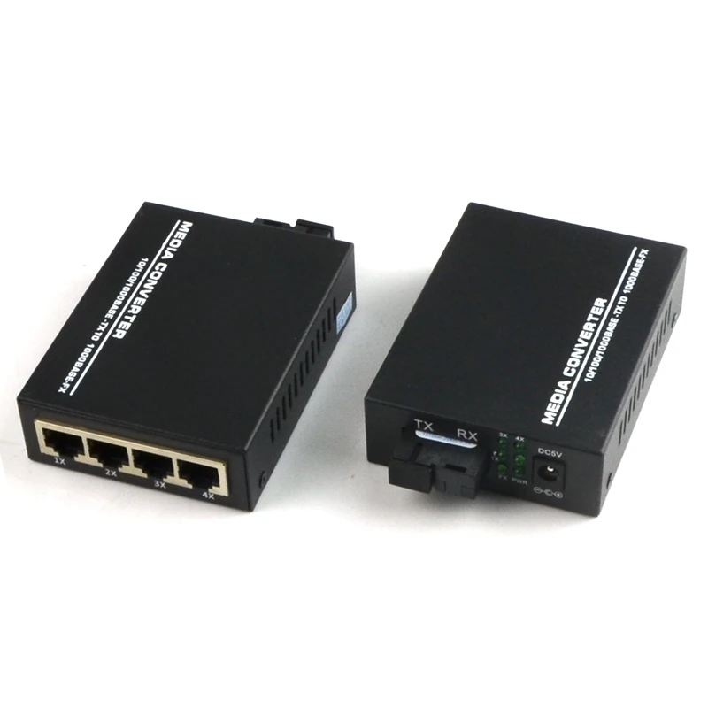 Ethernet медиа конвертер оптоволоконный 10/100 Мбит/с 1 пара | Мобильные телефоны и