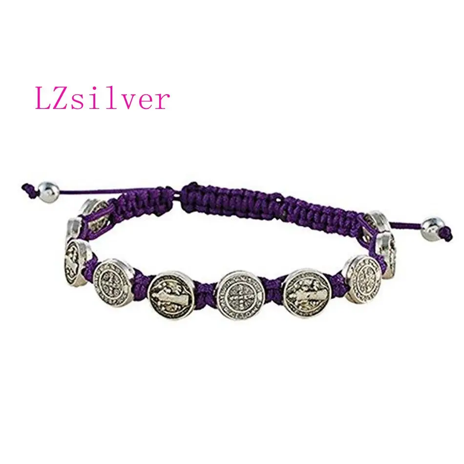 5 шт. браслет из цинкового сплава с изображением Святого Бенедикта | Украшения и