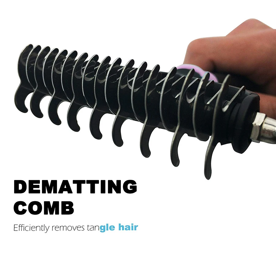 Собака расческа для удаления волос кошка Detangler меховая отделка Dematting Deshedding уход за щеткой инструмент для матированных длинных волос кудрявый питомец