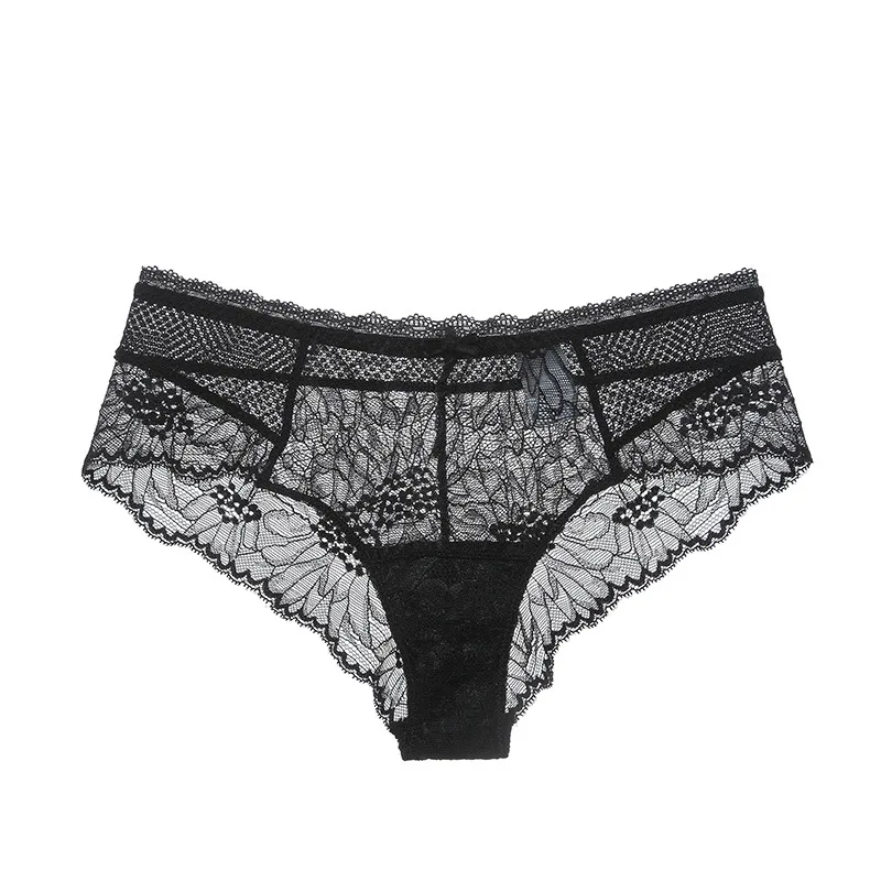 Ladies Sexy Lace transparent underwear low waist comfortable briefs and pants.NK9179 |