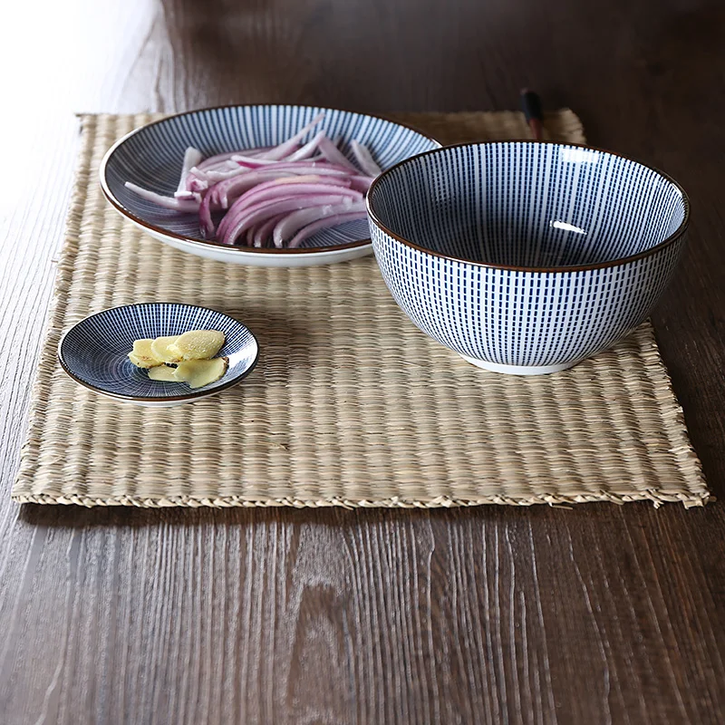 2 шт./лот винтажный коврик для чайной чашки Настольный соломенные столовые