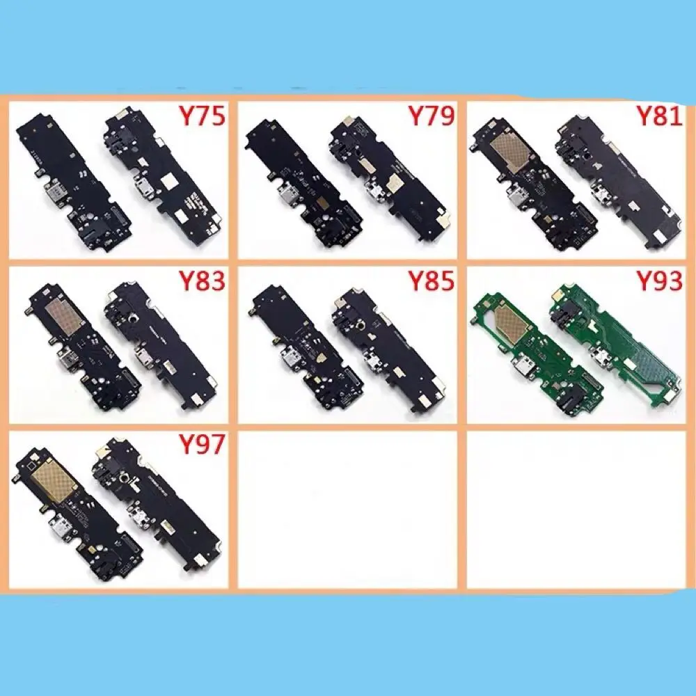 

VIVO Y75 Y79 Y81 Y83 Y85 Y93 Y97 USB-зарядка FPC FFC гибкий кабель печатная плата разъем микрофон Вибрация аксессуар для ремонта