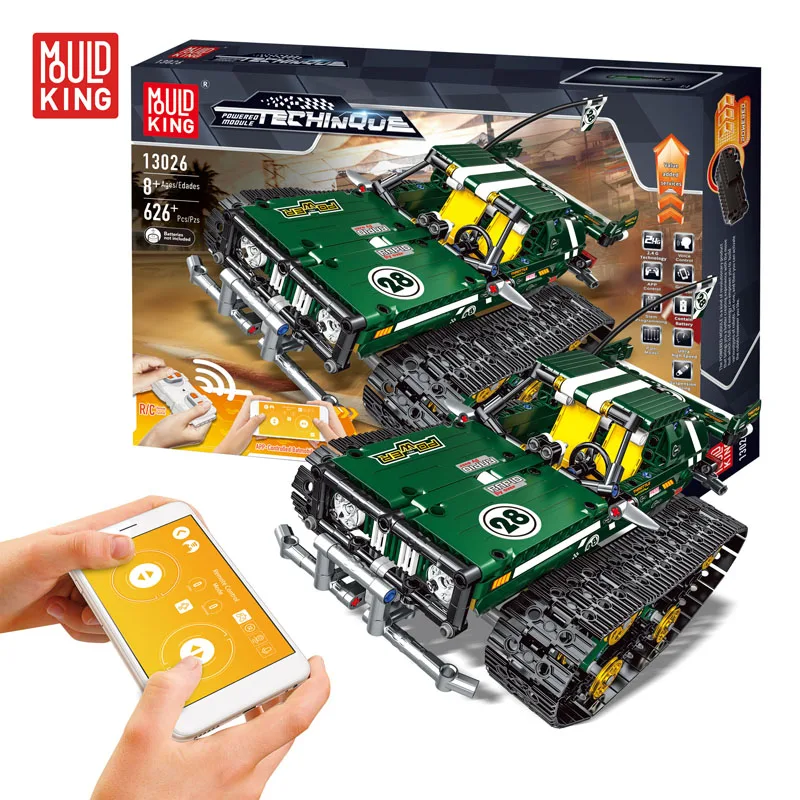 Форма King Technic 13026 DIY Кирпичи RC пульт дистанционного управления Подвески
