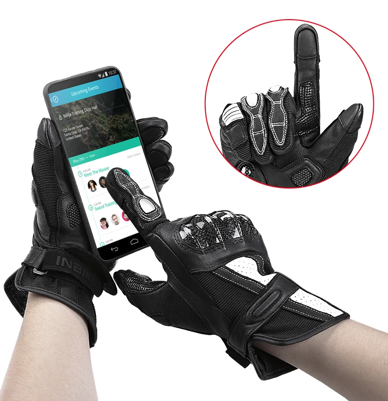 INBIKE перчатки для езды на мотоцикле, перчатки для мотокросса, дышащие, унисекс, защитное снаряжение для езды на велосипеде, гоночные перчатки