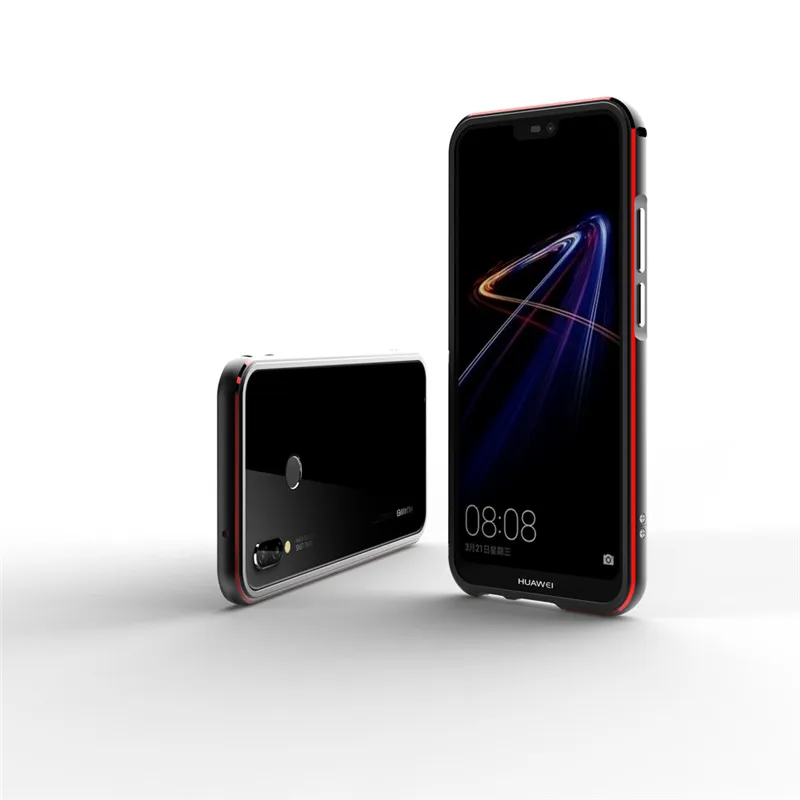 Роскошный металлический бампер Huawei P 20 P20 Pro блестящий чехол-бампер для P20Pro