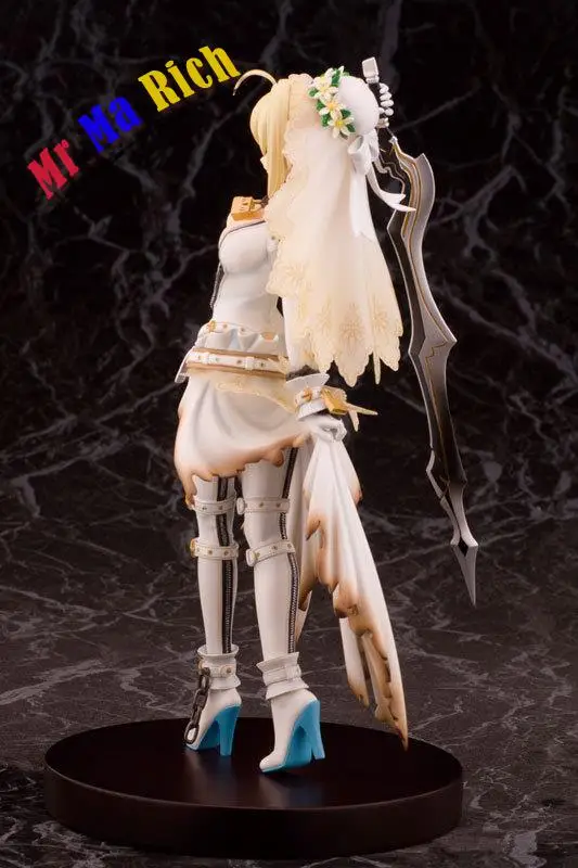 Сексуальная Fate Stay Night Fate/Экстра Ccc Saber экшен-фигурка из ПВХ Da Collezione игрушка |