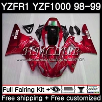 bodys for yamaha yzf 1000 yzf1000 silvery flames yzf r1 1998 1999 frame 18hc11 yzf r 1 yzf r1 98 99 yzf 1000 yzfr1 98 99 fairing