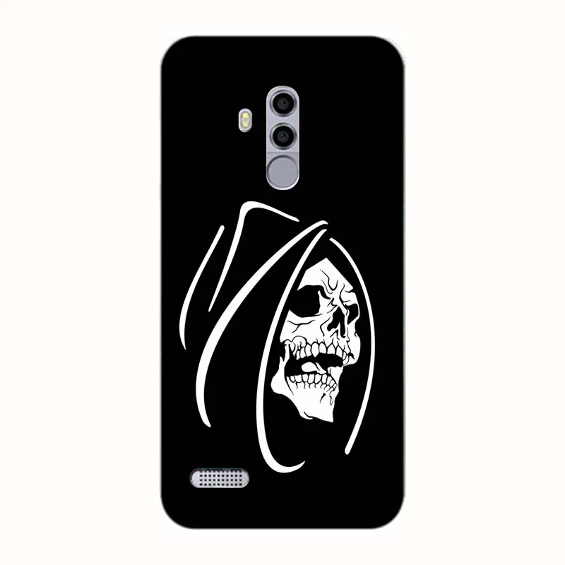 A213 Модный мягкий из высокотемпературного полиуретана чехол для телефона Leagoo T8S силиконовый чехол ТПУ задняя крышка для Coque Leagoo T8S кожаный чехол с цветочным принтом - Цвет: A213