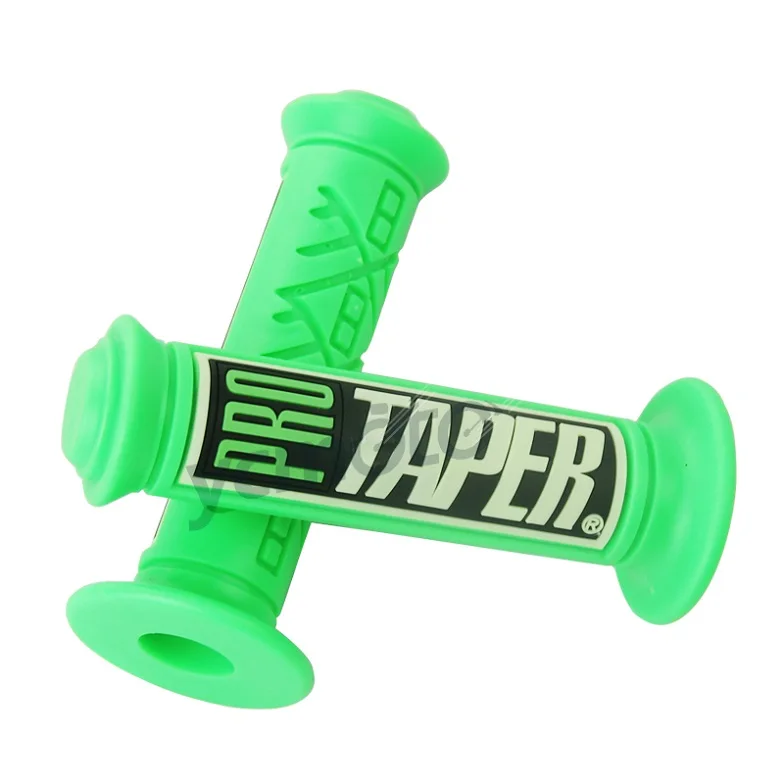 green 22 мм 24 мм Универсальные гоночные мотоциклетные ручки для Protaper honda yamaha KTM moto cross moto grip pit bike - Цвет: green
