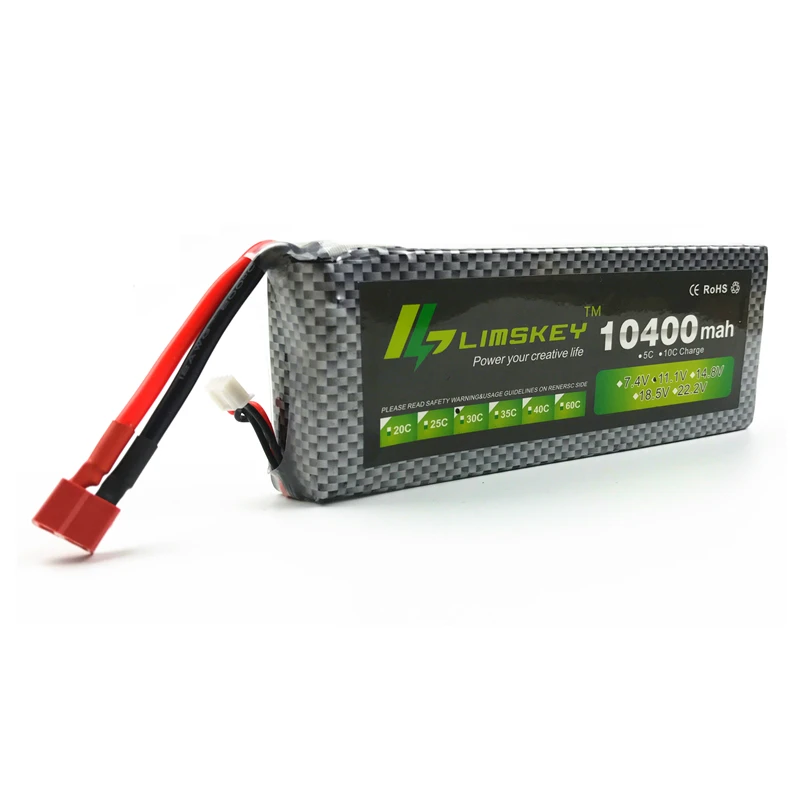 Limskey power 3S 11 1 В 10400 мАч литий полимерный аккумулятор 30c для вертолета четырехосевой