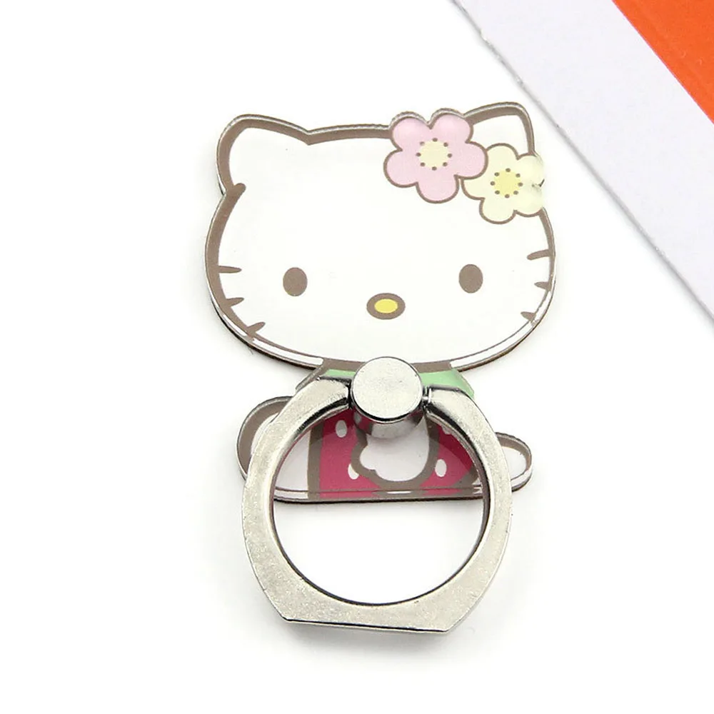 Универсальный держатель для мобильного телефона с милым рисунком hello kitty