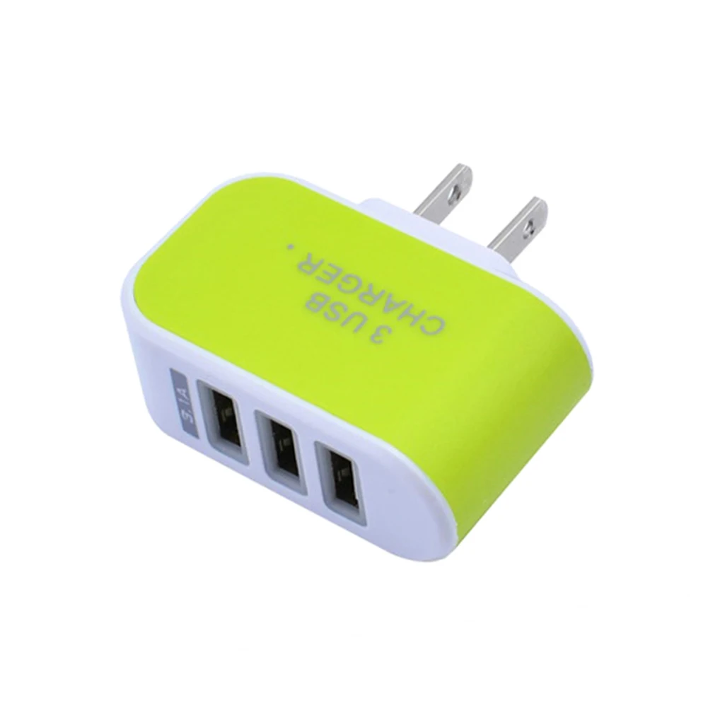 Настенная зарядная станция 3 порта USB портативная Высокая Эффективность AC мощность для мобильного телефона путешествия XJ66