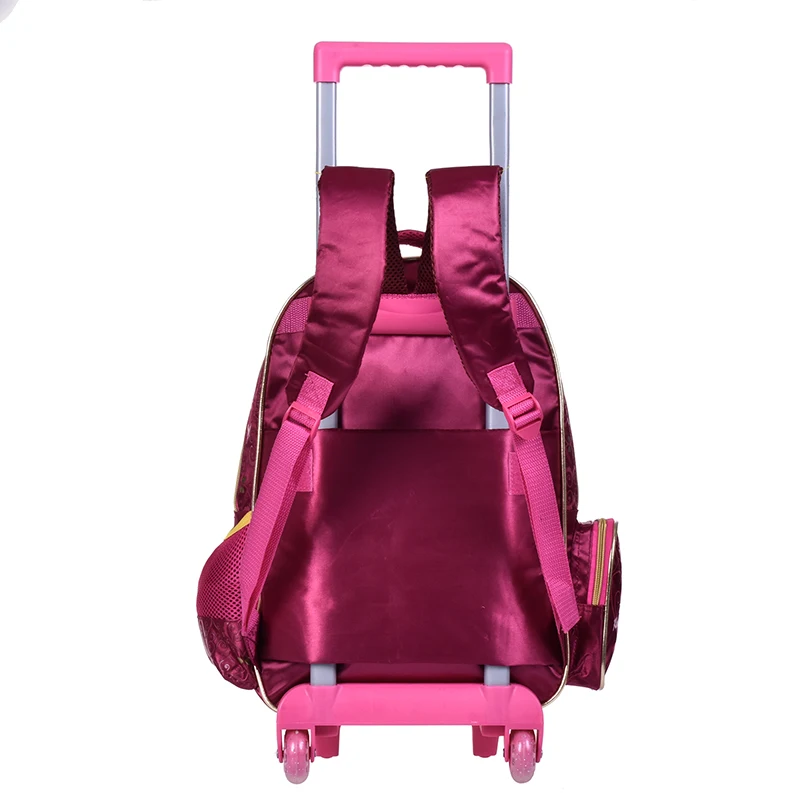 Wenjie brother, новые детские школьные сумки с колесами, багажный набор, рюкзак Mochila Infantil Bolsas для мальчиков и девочек