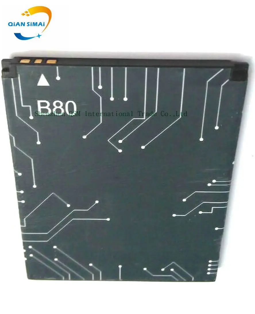 Новый аккумулятор B80 1850 мАч для Prestigio MultiPhone 4500 Duo сотового телефона | Мобильные
