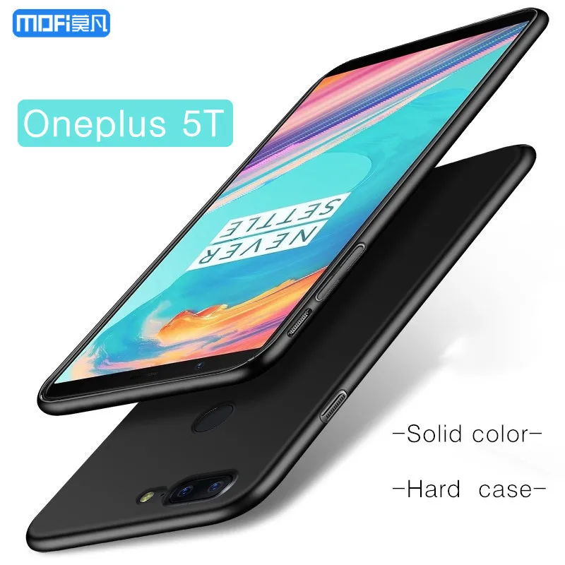 Oneplus 5T чехол pc Твердый one plus MOFi oneplus A5010 oneplus5t Капа Чехол черный 6 01&quot |