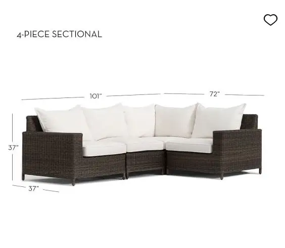 Новый дизайн элегантная садовая мебель L sharp диван из ротанга продажа