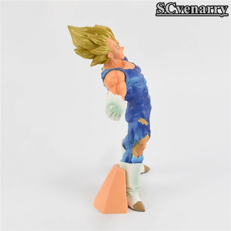 Dragon Ball Z Вегета фигурку Статуэтка кровь Саян Супер Saiyan Бог синий Dragonball игрушки 18