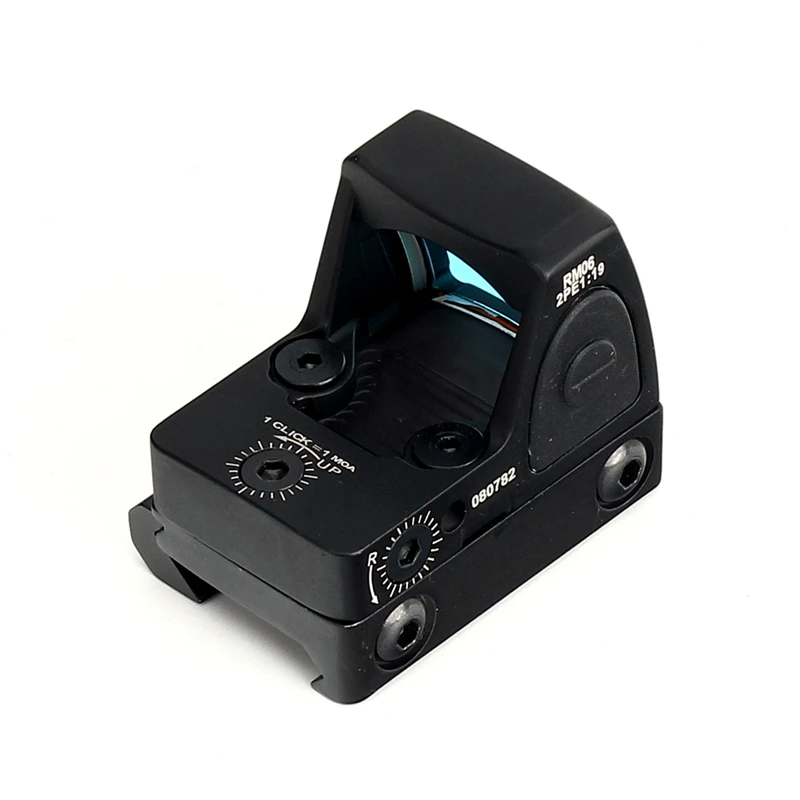 Askco Tacticla 1X Mini RMR красная точка зрения рефлекторный прицел Пикатинни Вивер крепление для охотничье ружье прицел