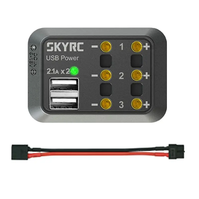 SKYRC 6 18 в DC распределитель мощности мульти выход 10А XT60 разъем банана типа