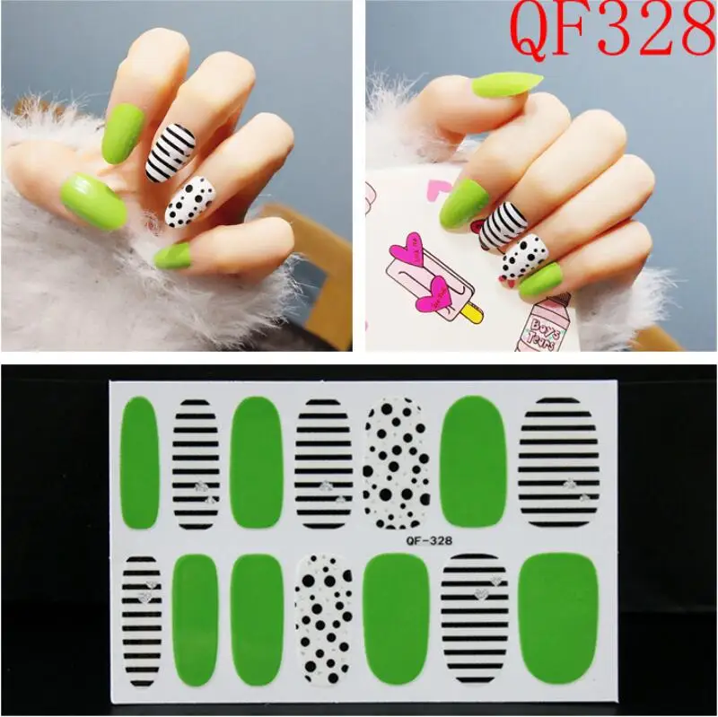1 Набор наклейки с блестками для ногтей PatchNail полировка фольгой обертывания