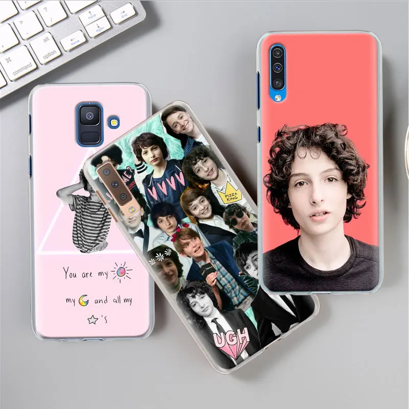 Увлажняющим эффектом марки The Finn Wolfhard чехол с принтом из сериала "очень странные дела" Крышка для samsung Galaxy A30 A40 A50 A70 A6 A8 плюс A7 A9 M30 чехол для телефона Coque