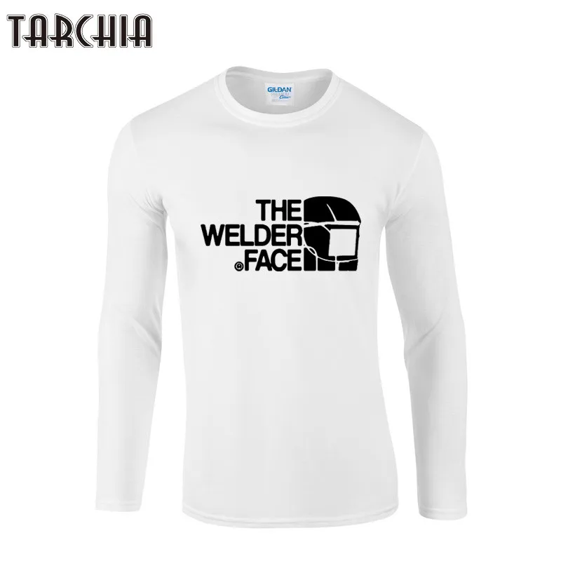 Мужская футболка с длинным рукавом TARCHIA повседневная дизайнерская рубашка