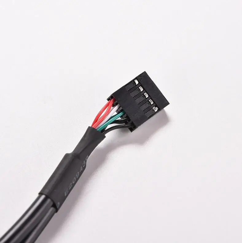 30 см 50 Внутренняя Материнская плата 9Pin 9P двойной 2 Порты и разъёмы USB 0 Женский