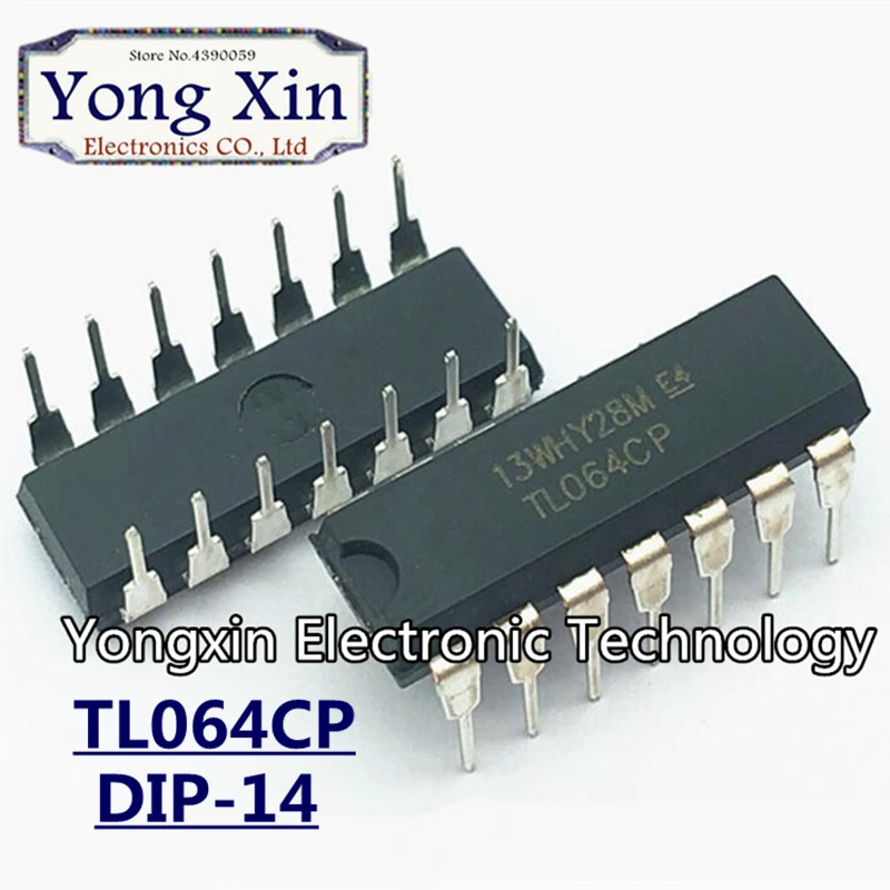 Бесплатная доставка 10 шт./партия Низкий УСИЛИТЕЛЬ p TL064CN TL064C TL064 TL064CP
