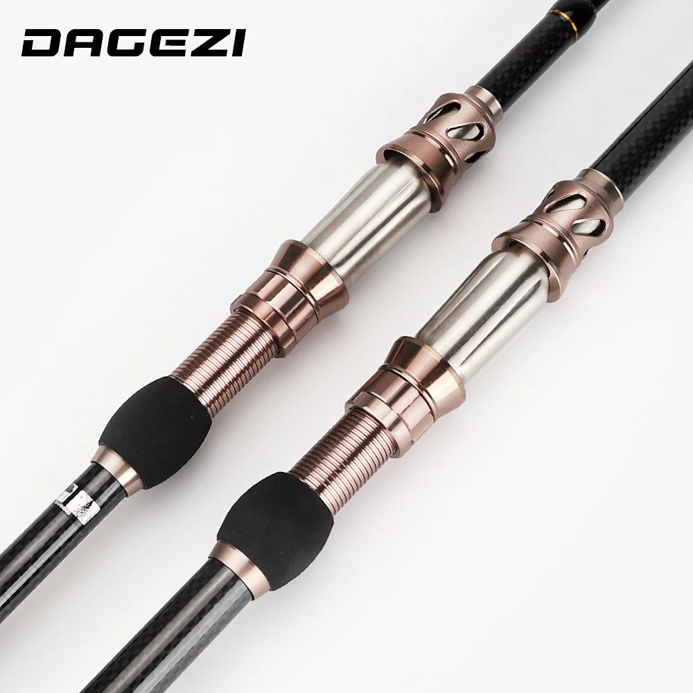 Портативное спиннинговое удилище DAGEZI MH Power телескопическая удочка из