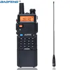 Baofeng UV-5R 3800 мАч рация 5 Вт Двухдиапазонная UHF 400-520 МГц VHF 136-174 МГц двухстороннее радио портативная рация CB Ham радио