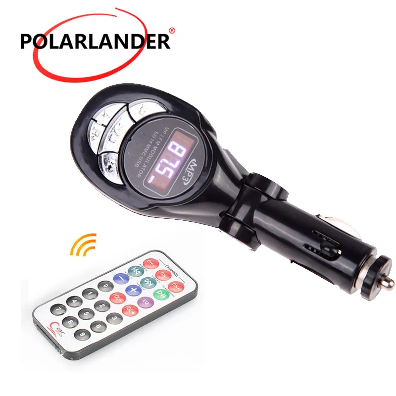 FM modulator multi-function USB charge U disk broadcast car MP3 player 12V/24V music play AUX audio Wireless transmitter | Автомобили и