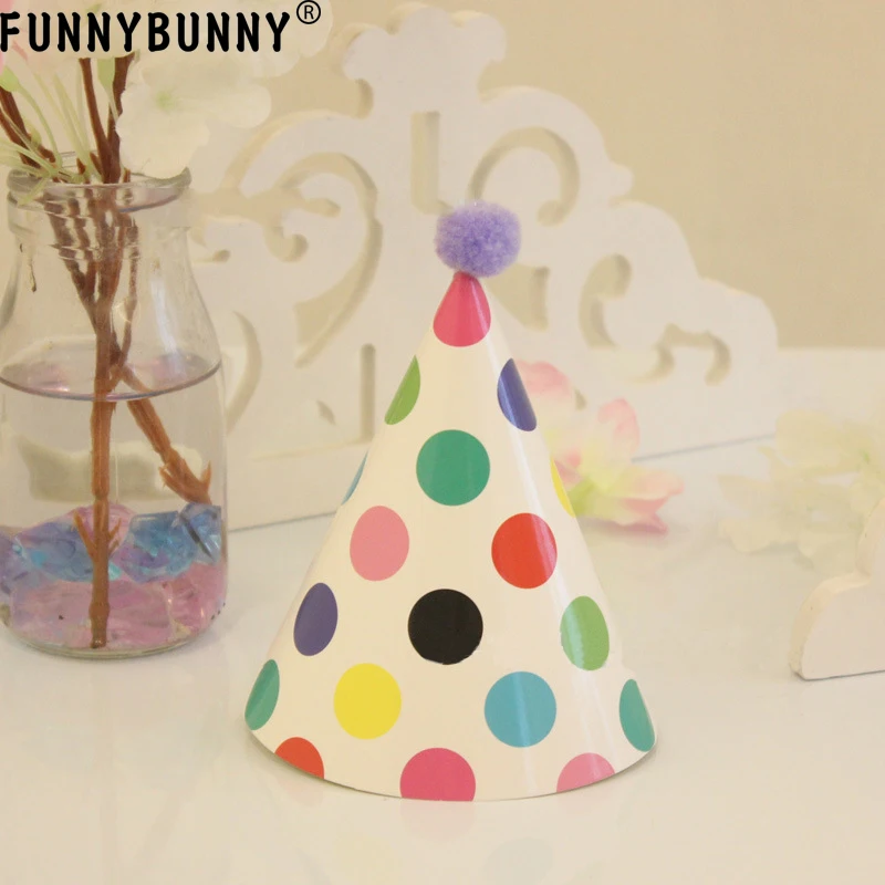 FUNNYBUNNY шляпы для вечеринки по случаю Дня Рождения Веселые праздничные набор детей