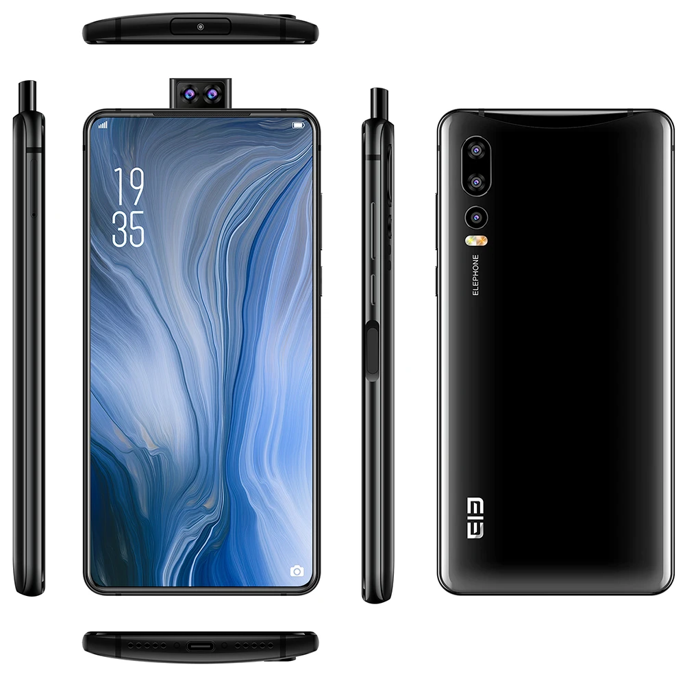 Оригинальный ELEPHONE U2 4G смартфон 6 26 дюймов FHD + Android 9 0 Восьмиядерный 4 Гб ОЗУ 64 ПЗУ 16