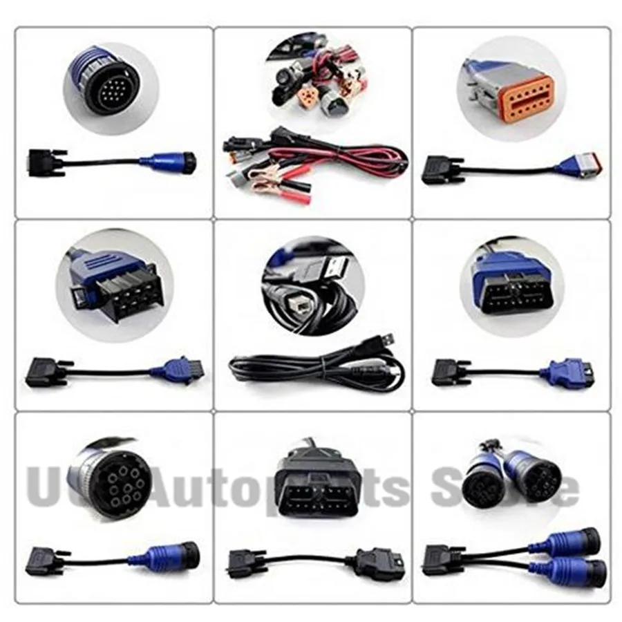 

125032 USB Link Diesel Heavy Duty Truck Diagnostic Tool +Software DHL