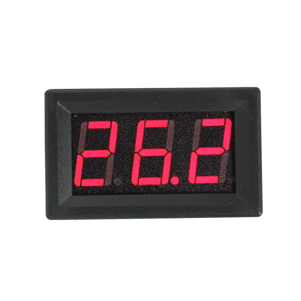 IC Tester Thermometer High Temperature Meter K-Type M6 DC 4.0V-28V Thermocouple Single Digital LED Display | Электронные